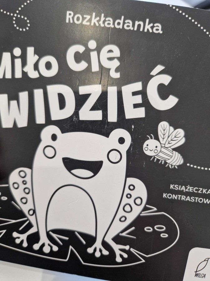 Miło cię widzieć. Rozkładanka / Wydawnictwo Wilga