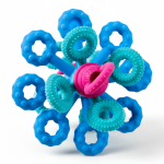 Gwiazdka Okee. Zabawka Sensoryczna / Mobi