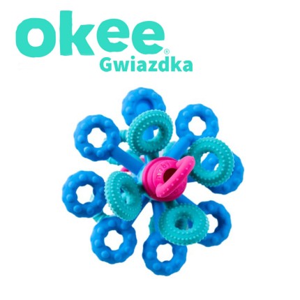 Gwiazdka Okee. Zabawka Sensoryczna / Mobi