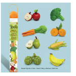 Zestaw Figurek w Tubie - Owoce i Warzywa / Safari Ltd.