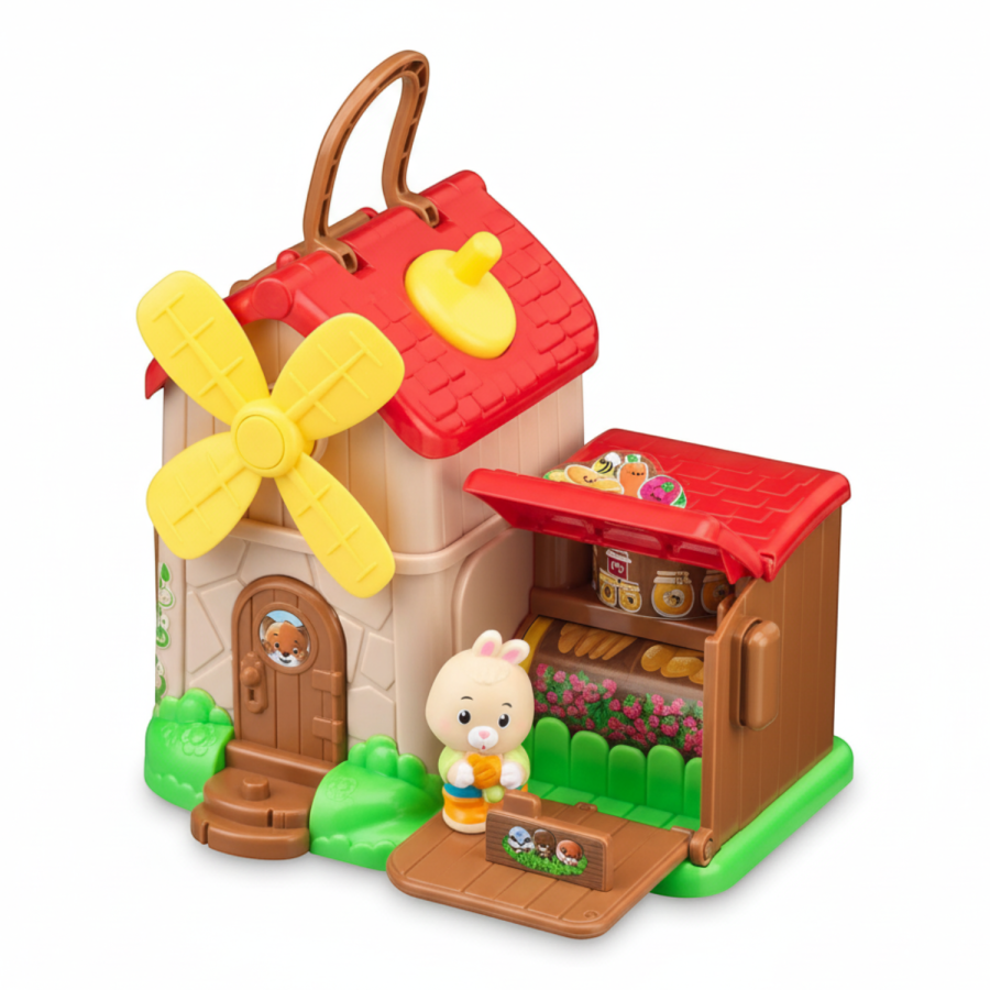 Wiatrak Domek z Ogrodem / Klorofil