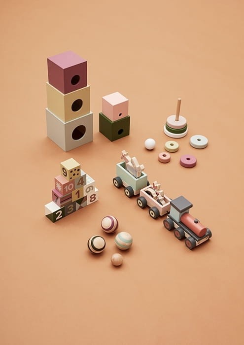 Edvin klocki drewniane / Kids Concept
