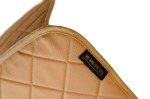 Mata ochronna pod fotelik samochodowy - Almond Beige / We Are One.