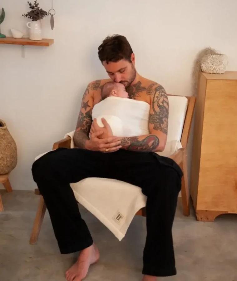 Bezszwowy pas 2w1 - Ecru / Mama Hangs