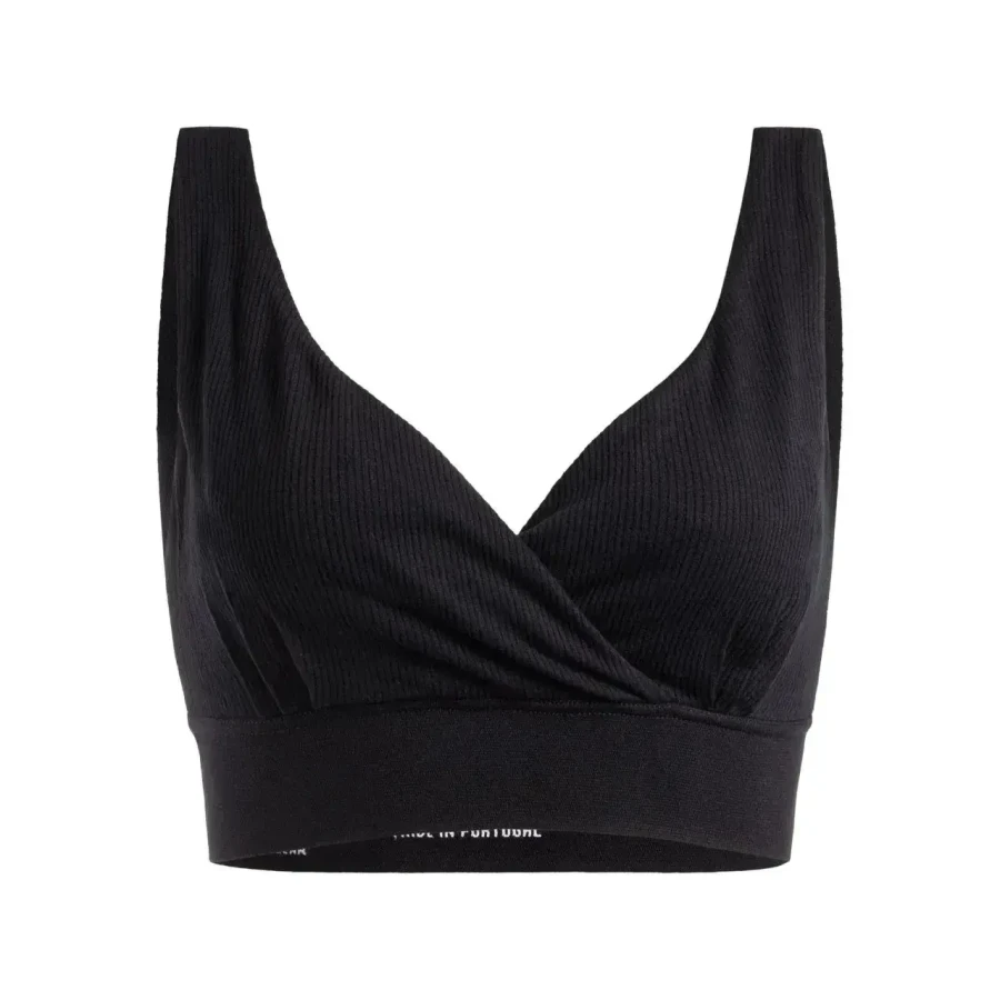 Nieprzemakalny biustonosz do karmienia piersią Day & Night - Black / Mama Hangs