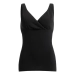Nieprzemakalny top do karmienia piersią Day & Night - Black / Mama Hangs