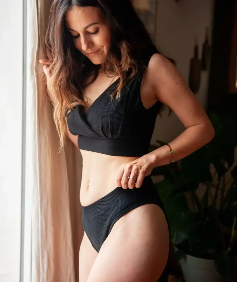 Majtki Classic - Black / Mama Hangs