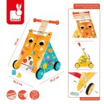 Wielofunkcyjny pchacz edukacyjny Kot / Janod