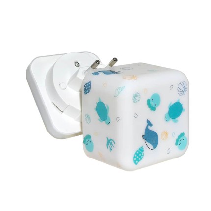 Przenośna lampka nocna świecąca kostka - Ocean / Cloud b