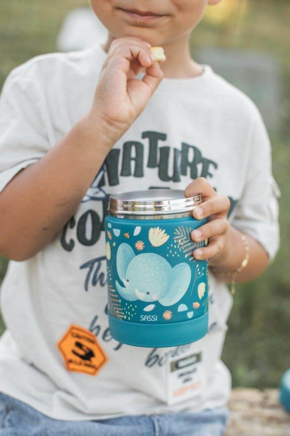 Termos obiadowy dla dzieci 350ml - Słonik / SASSI