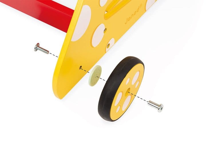 Wielofunkcyjny pchacz edukacyjny Kot / Janod