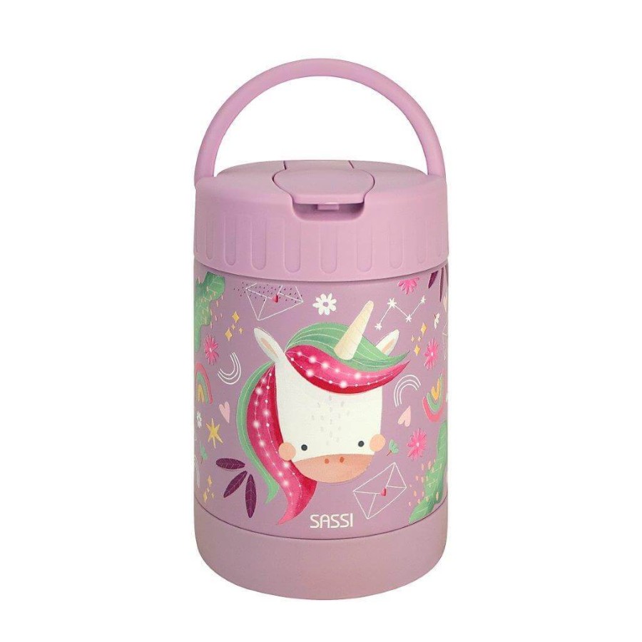 Termos obiadowy dla dzieci 350ml - Jednorożec / SASSI