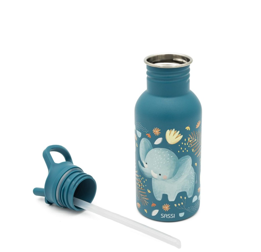 Butelka na wodę bidon 500 ml - Słonik / SASSI