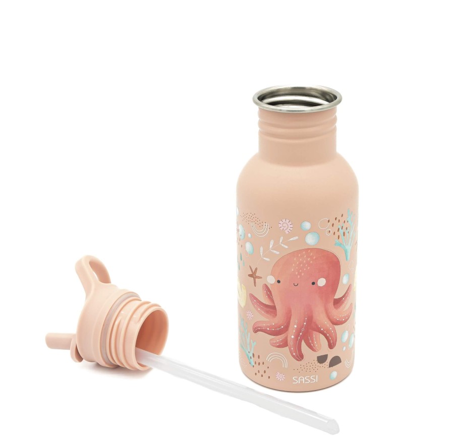 Butelka na wodę bidon 500 ml - Ośmiornica / SASSI