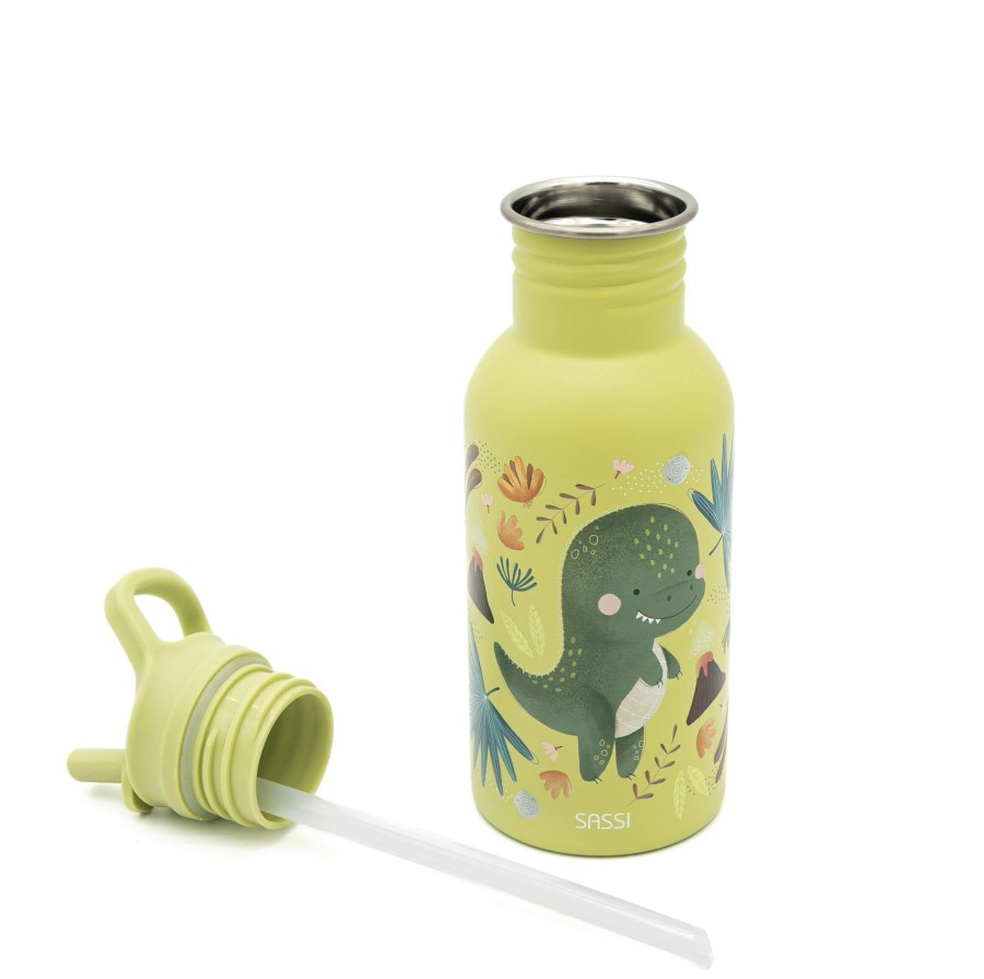 Butelka na wodę bidon 500 ml - Dinozaur / SASSI