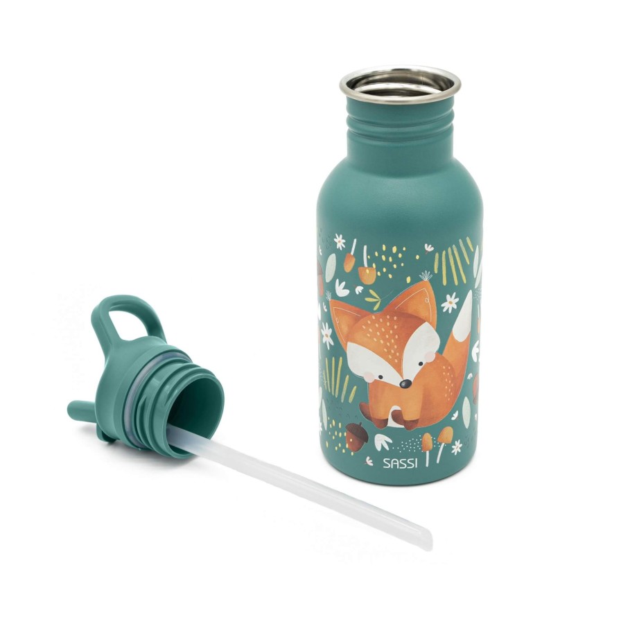 Butelka na wodę bidon 500 ml - Lisek / SASSI