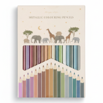 Kredki metaliczne - multi / Konges Slojd