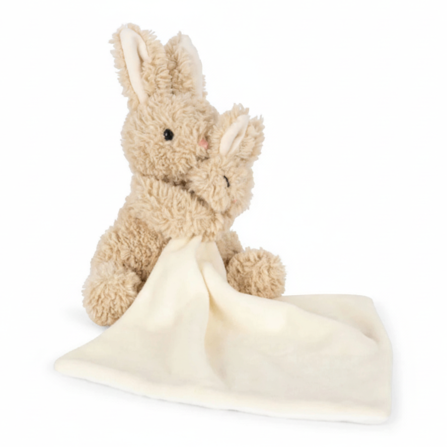 Szmatka przytulanka króliczek - oyster grey / Konges Slojd