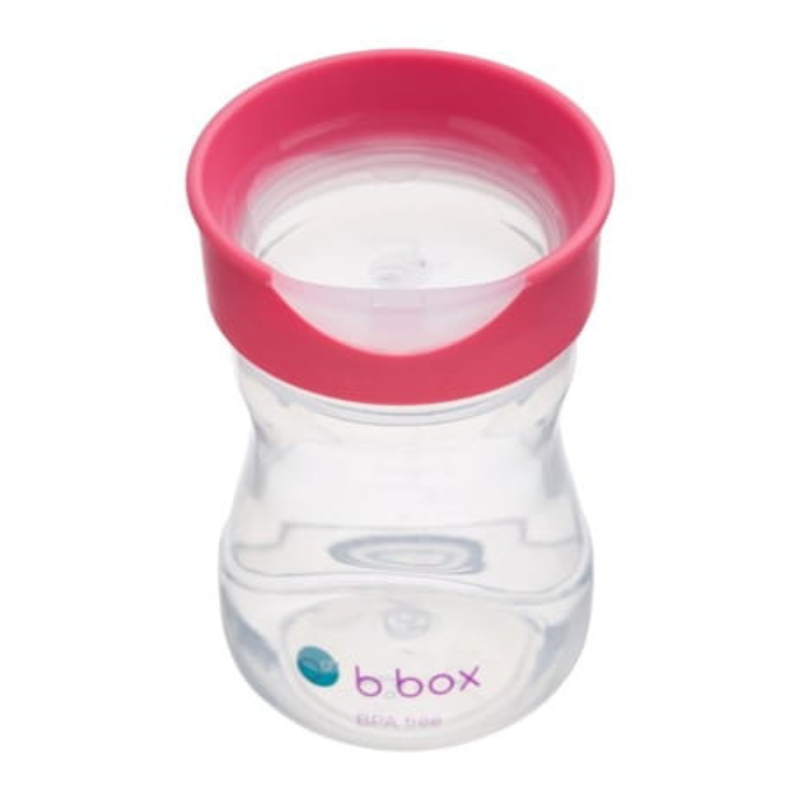 Kubek treningowy 240ml, Malinowy / b.box