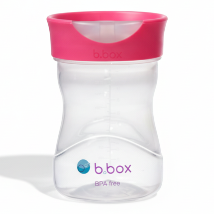 Kubek treningowy 240ml, Malinowy / b.box