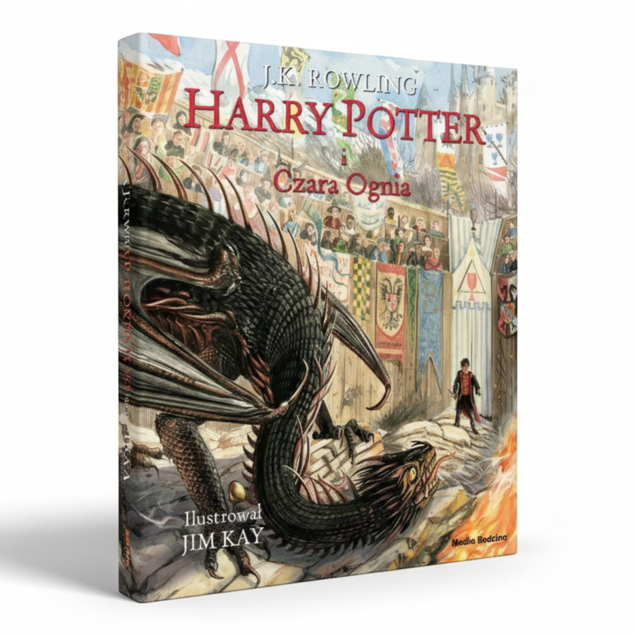 Harry Potter i Czara Ognia. Tom 4 (wydanie ilustrowane) / Wydawnictwo Media Rodzina