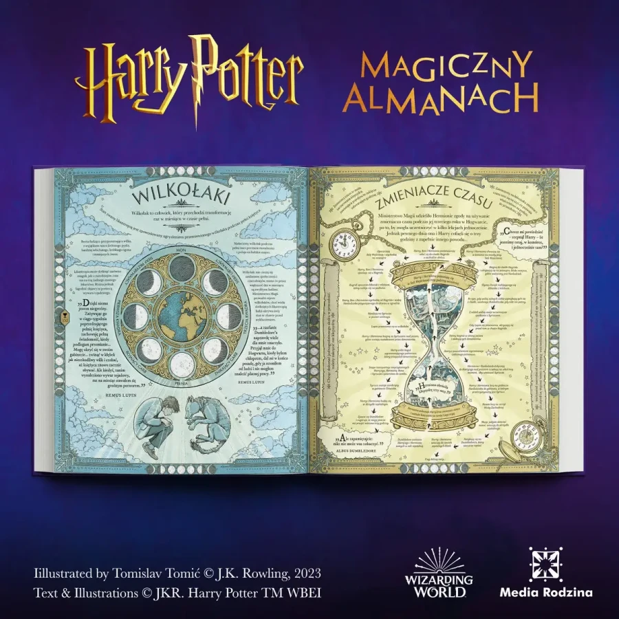 Harry Potter. Magiczny almanach / Wydawnictwo Media Rodzina