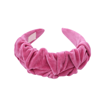 Opaska Marszczulka Velvet RUBY / UL&KA