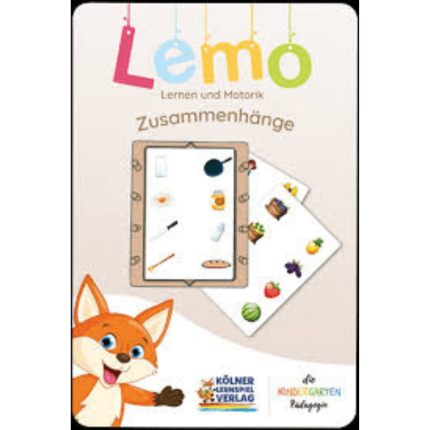 Znajdź Parę. Logika. Karty Edukacyjne Lemo / WiemTo