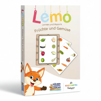 Owoce i Warzywa. Karty Edukacyjne Lemo / WiemTo