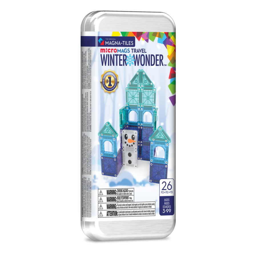 Klocki Magnetyczne Travel Winter Wonder 26 el. / Magna-Tiles