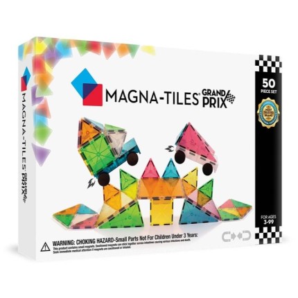 Klocki Magnetyczne Grand Prix 50 el. / Magna-Tiles