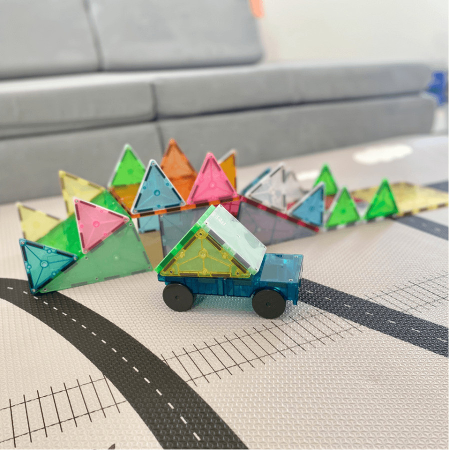Klocki Magnetyczne Grand Prix 50 el. / Magna-Tiles