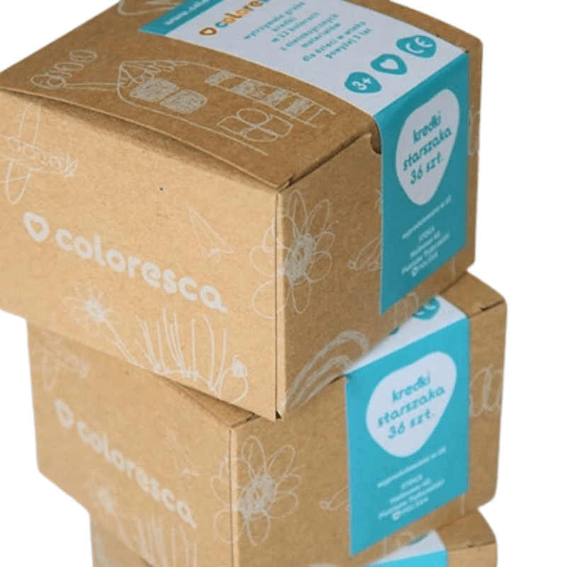 Kredki Starszaka 12 kolorów, 36szt. 3+ / Coloresca