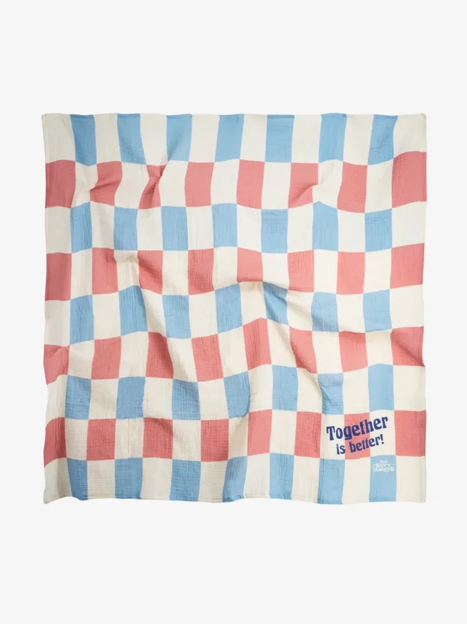 Otulacz kocyk muślinowy - together is better / The Story Makers