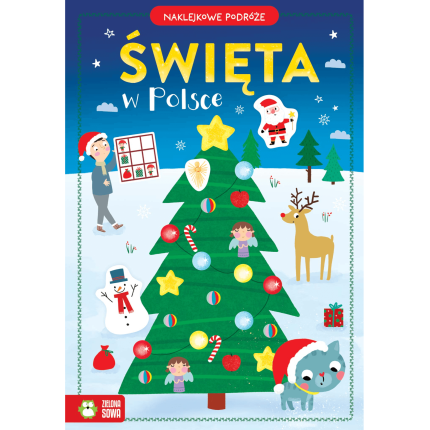 Święta w Polsce. Naklejkowe podróże / Wydawnictwo Zielona Sowa