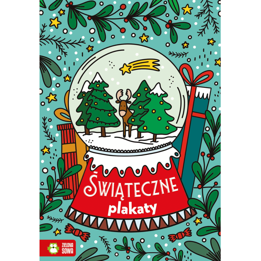 Świąteczne plakaty / Wydawnictwo Zielona Sowa