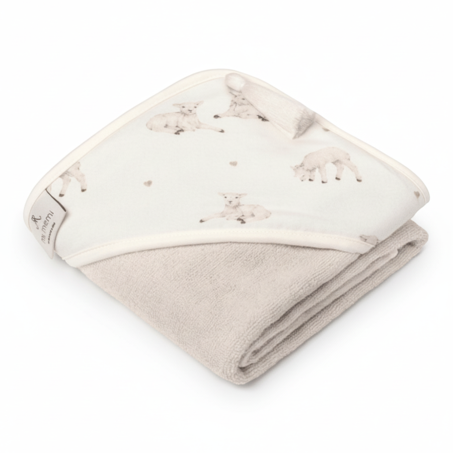 Bambusowy ręcznik - little sheeps / My Memi