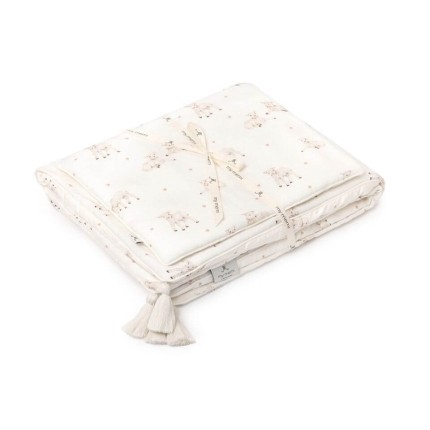 Bambusowa pościel z wypełnieniem 75x95 - little sheeps / My Memi