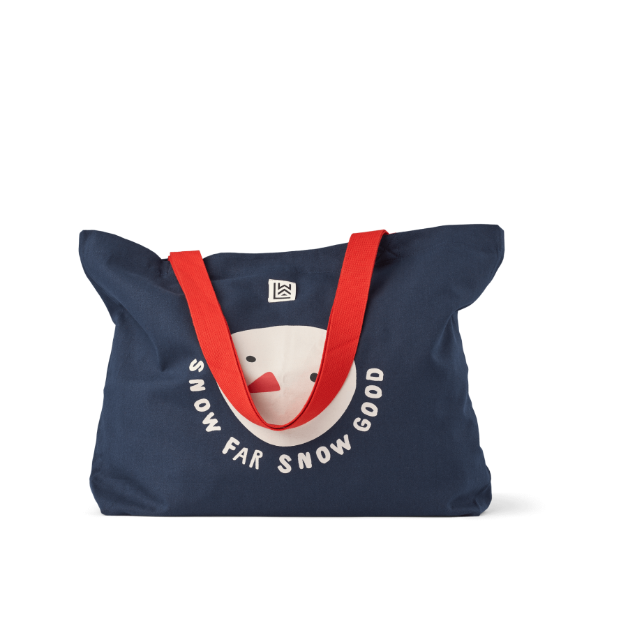 Torba na ramię - snow far snow good, classic navy / Liewood