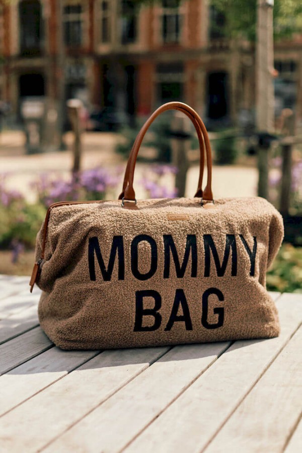 Torba Mommy Bag Teddy Soft Brown / Childhome