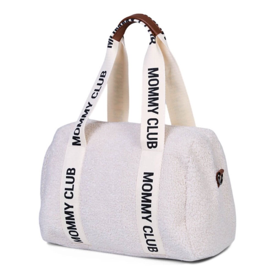 Torba do wózka Mommy Club Signature Teddy White / Childhome