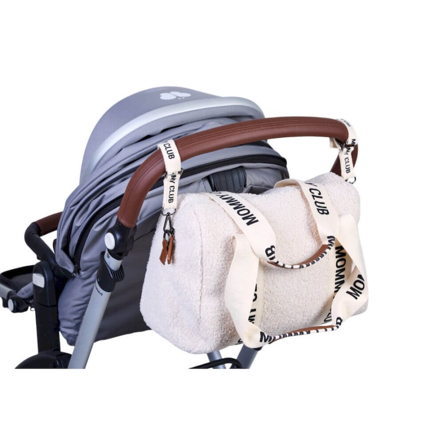 Torba do wózka Mommy Club Signature Teddy White / Childhome