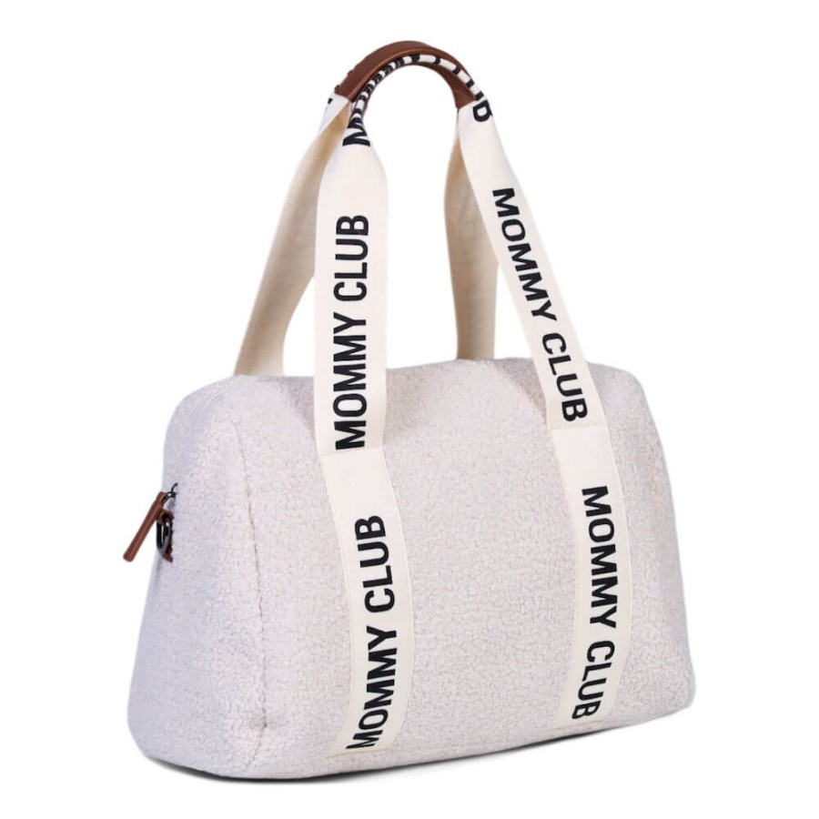 Torba do wózka Mommy Club Signature Teddy White / Childhome