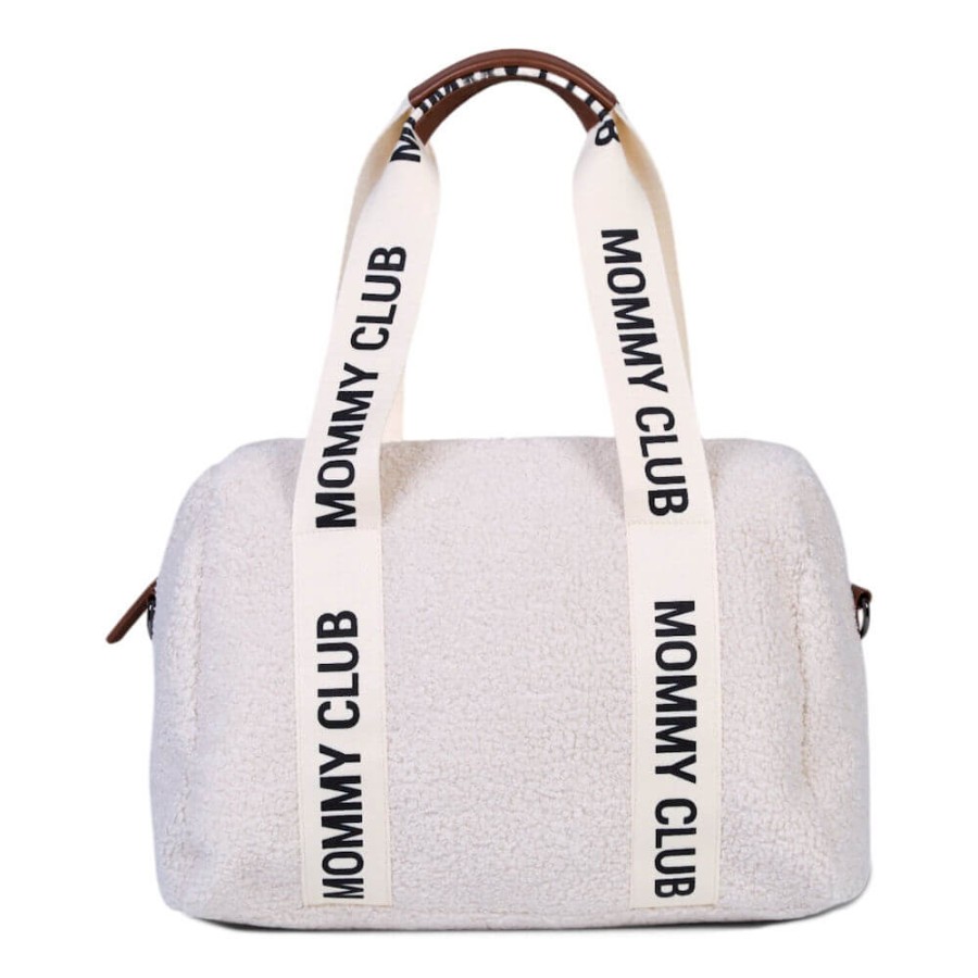 Torba do wózka Mommy Club Signature Teddy White / Childhome