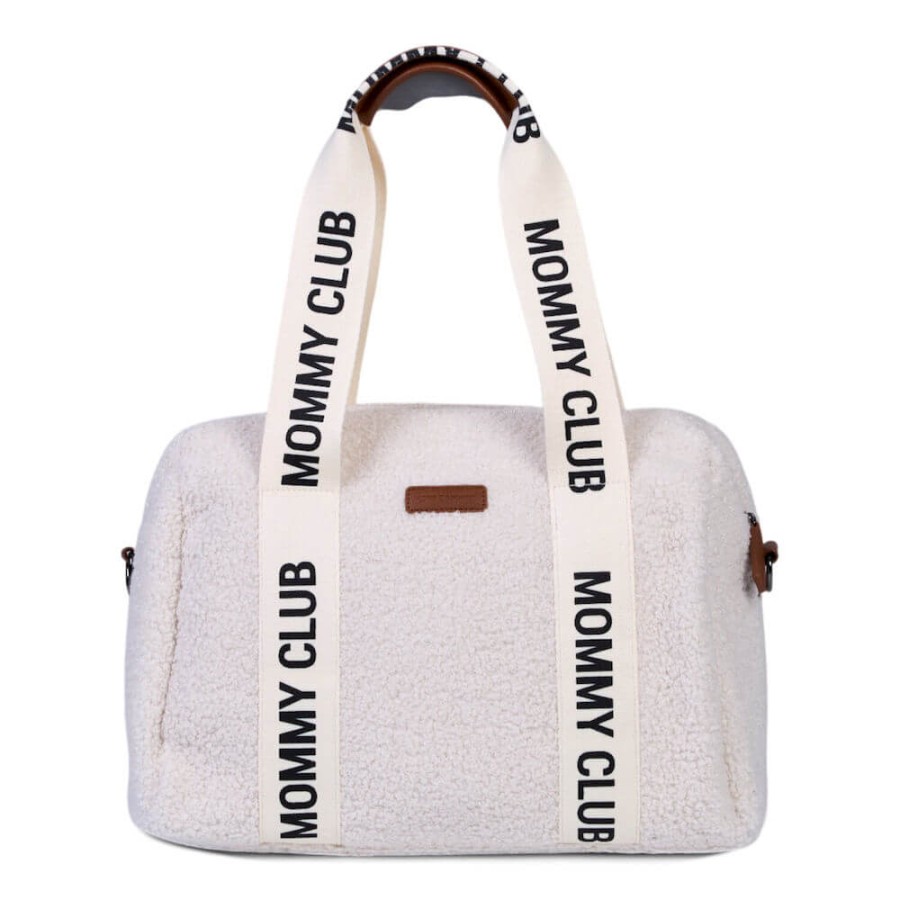 Torba do wózka Mommy Club Signature Teddy White / Childhome