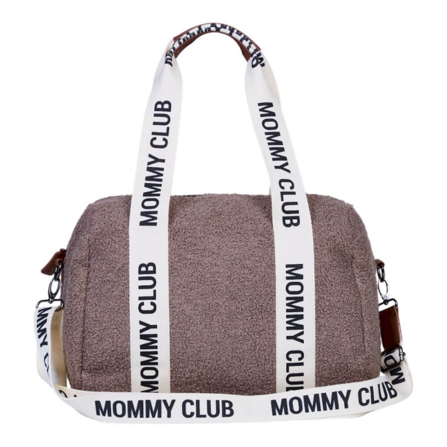 Torba do wózka Mommy Club Signature Teddy Soft brown / Childhome