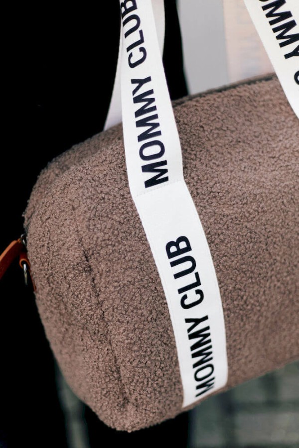 Torba do wózka Mommy Club Signature Teddy Soft brown / Childhome