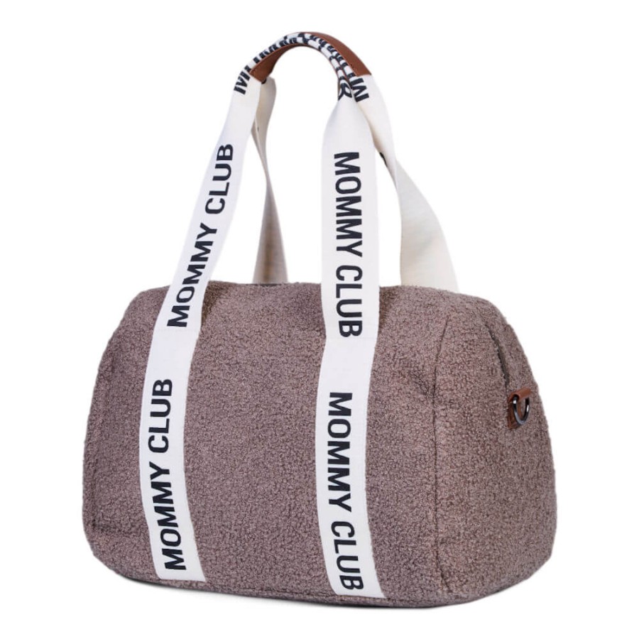 Torba do wózka Mommy Club Signature Teddy Soft brown / Childhome
