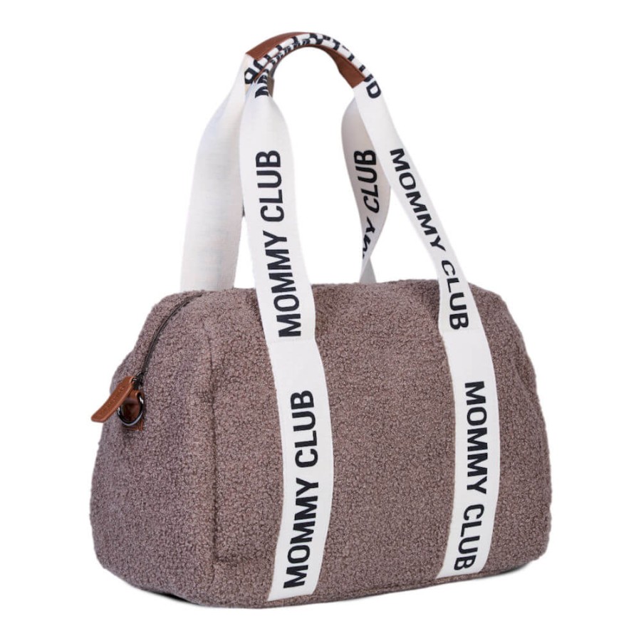 Torba do wózka Mommy Club Signature Teddy Soft brown / Childhome