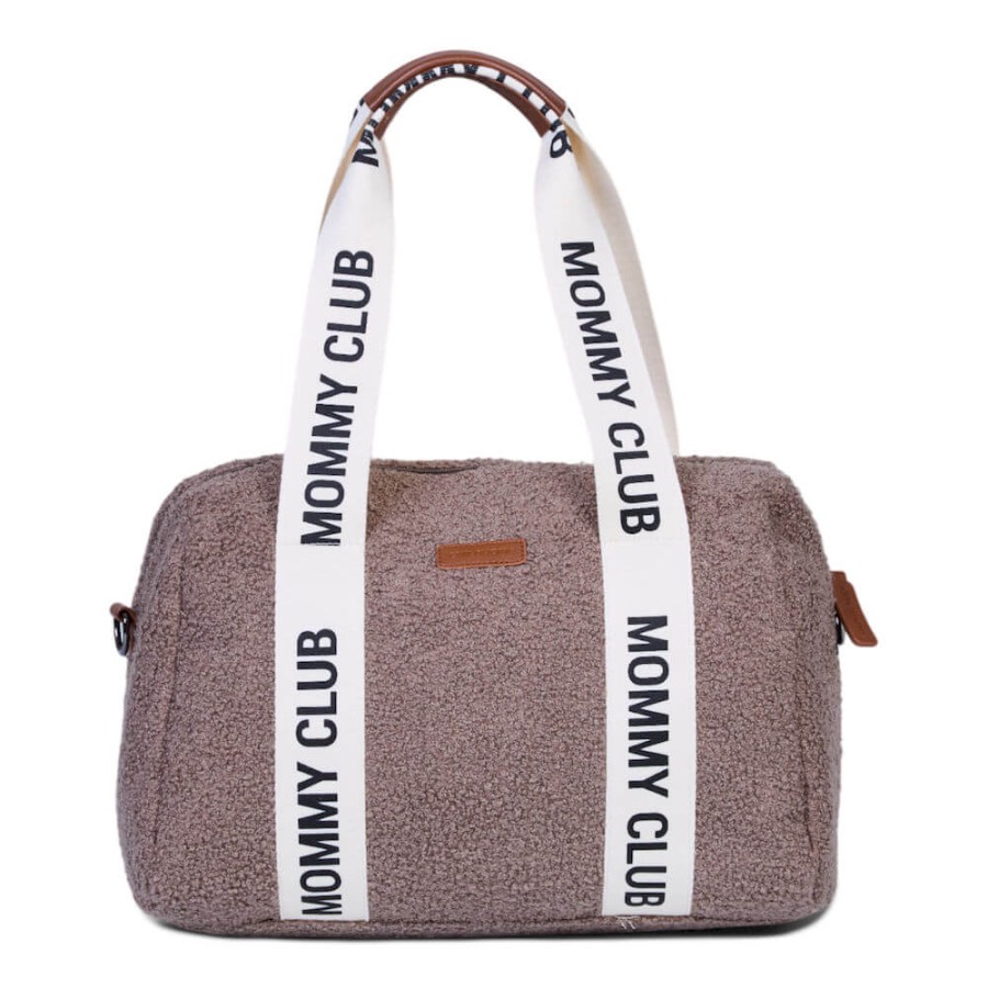 Torba do wózka Mommy Club Signature Teddy Soft brown / Childhome